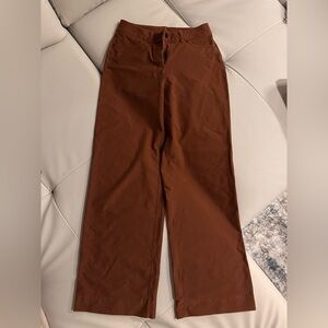 Lululemon City Sleek 5 Pocket Wide-Leg High Rise Pant Size 4